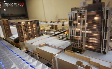 Architectural scale models Abu Dhabi with Projection mapping – UAE