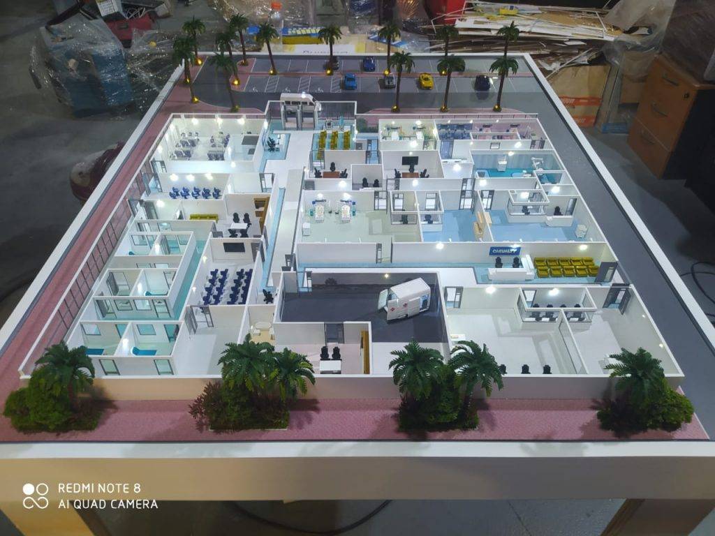 architectural model making dubai