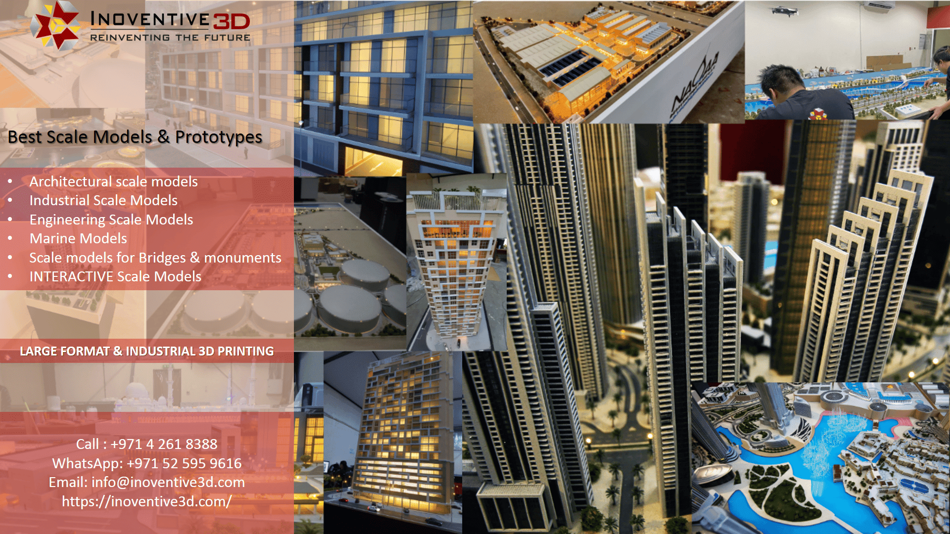 Architectural scale models Qatar