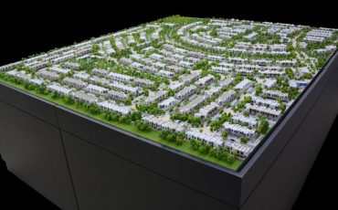 Master-plan scale models in UAE