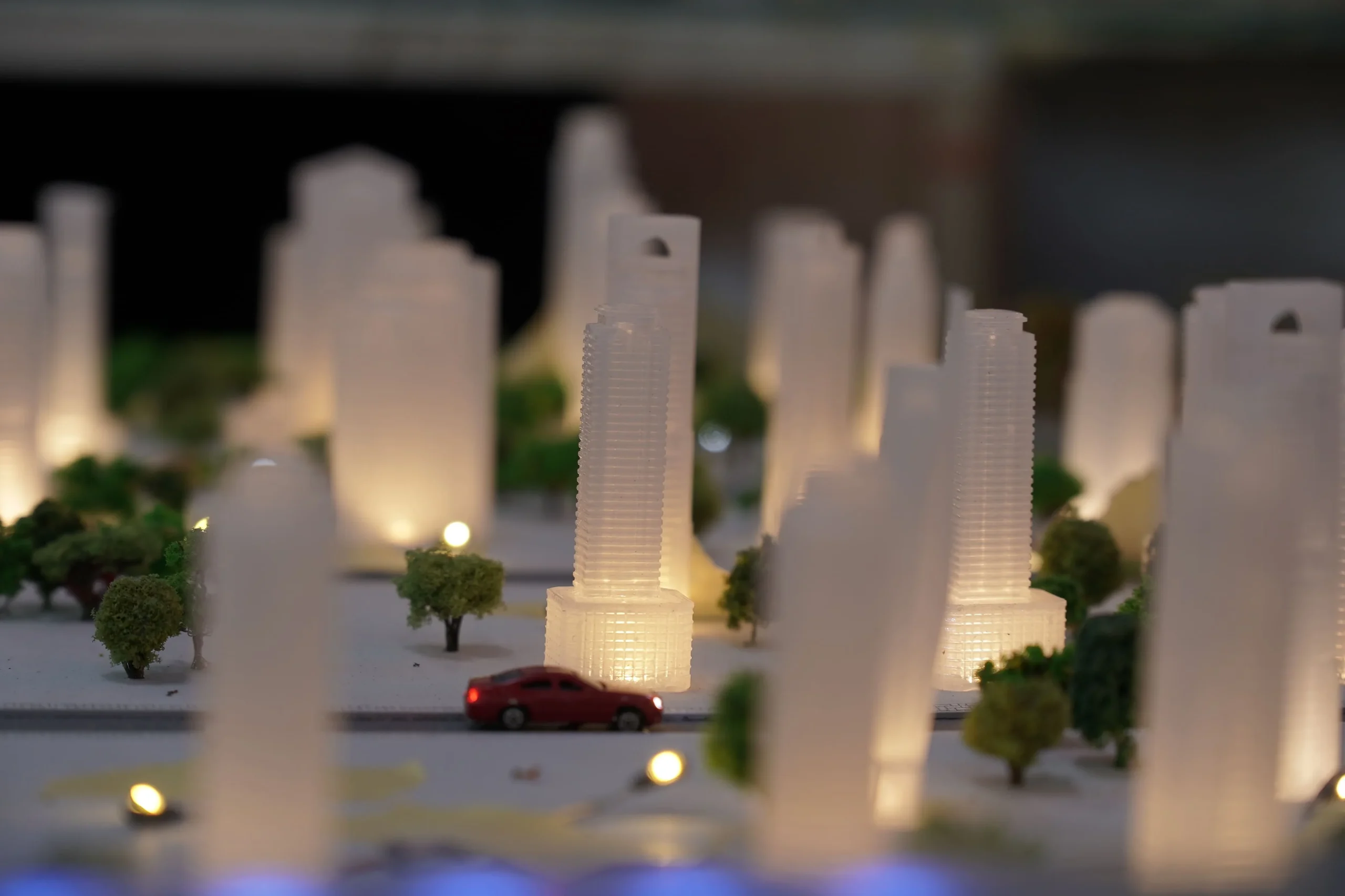 3D printed scale model Dubai