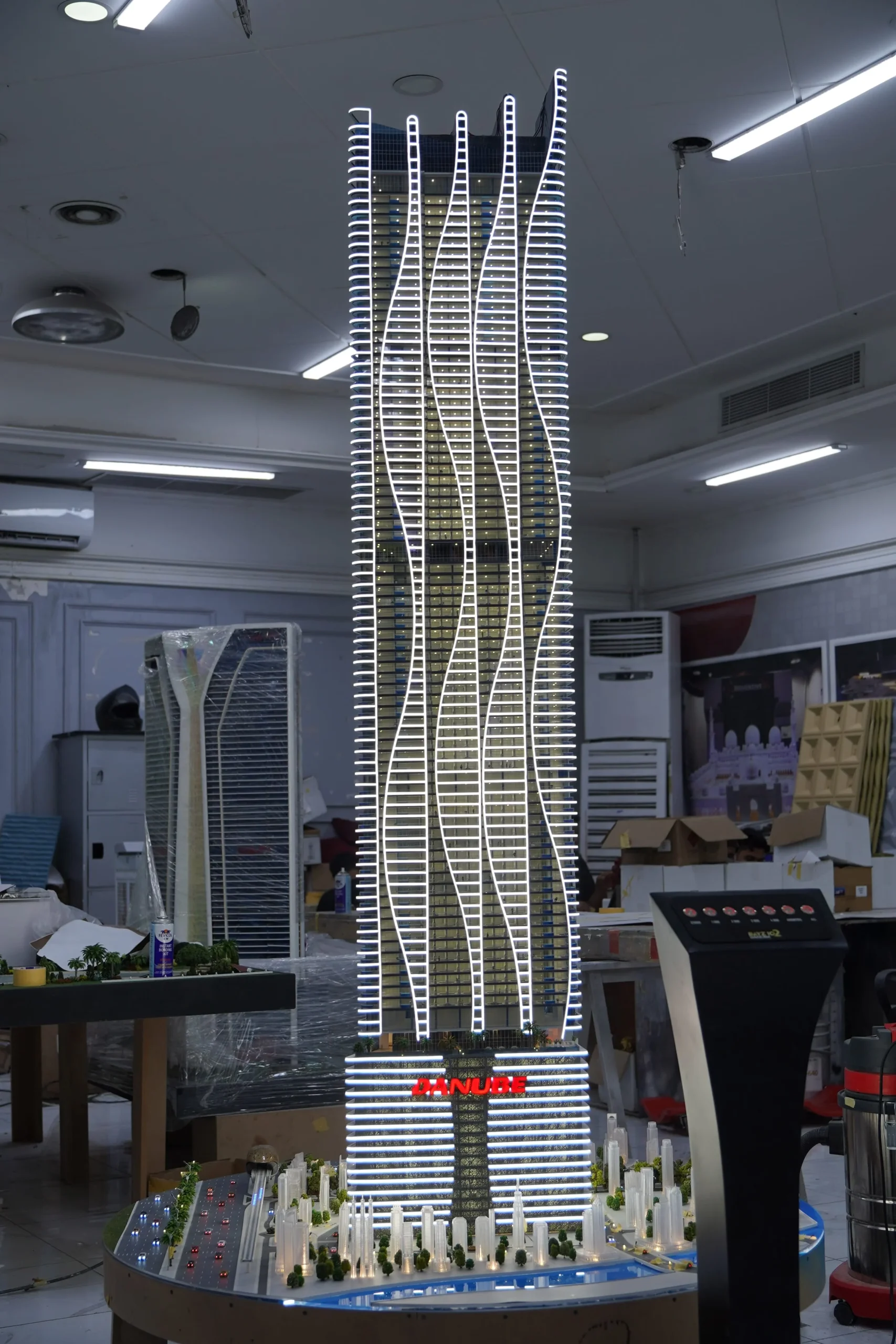 Scale model detail Inoventive 3D Dubai