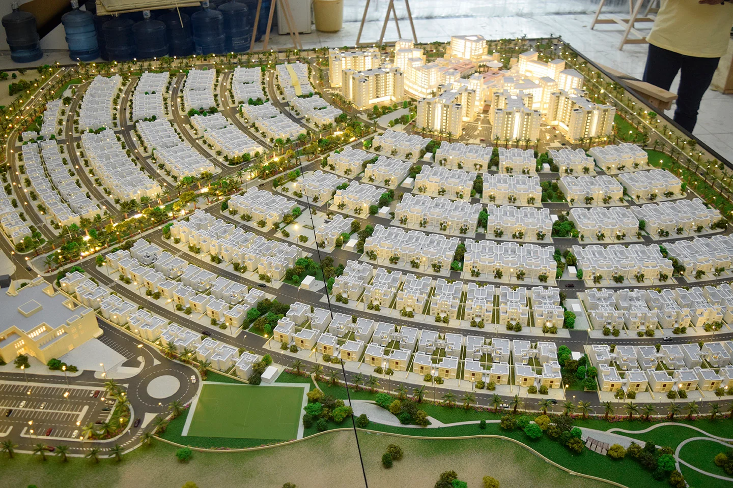 LED master plan model