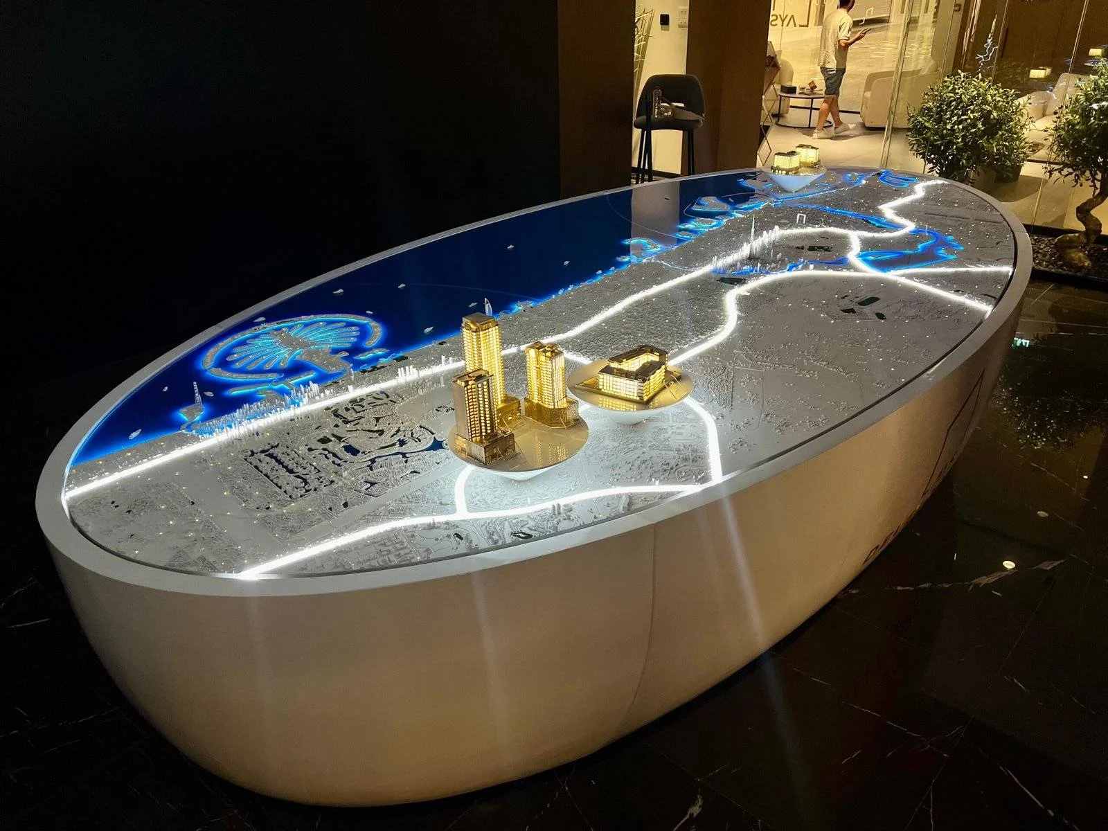 LED illuminated models