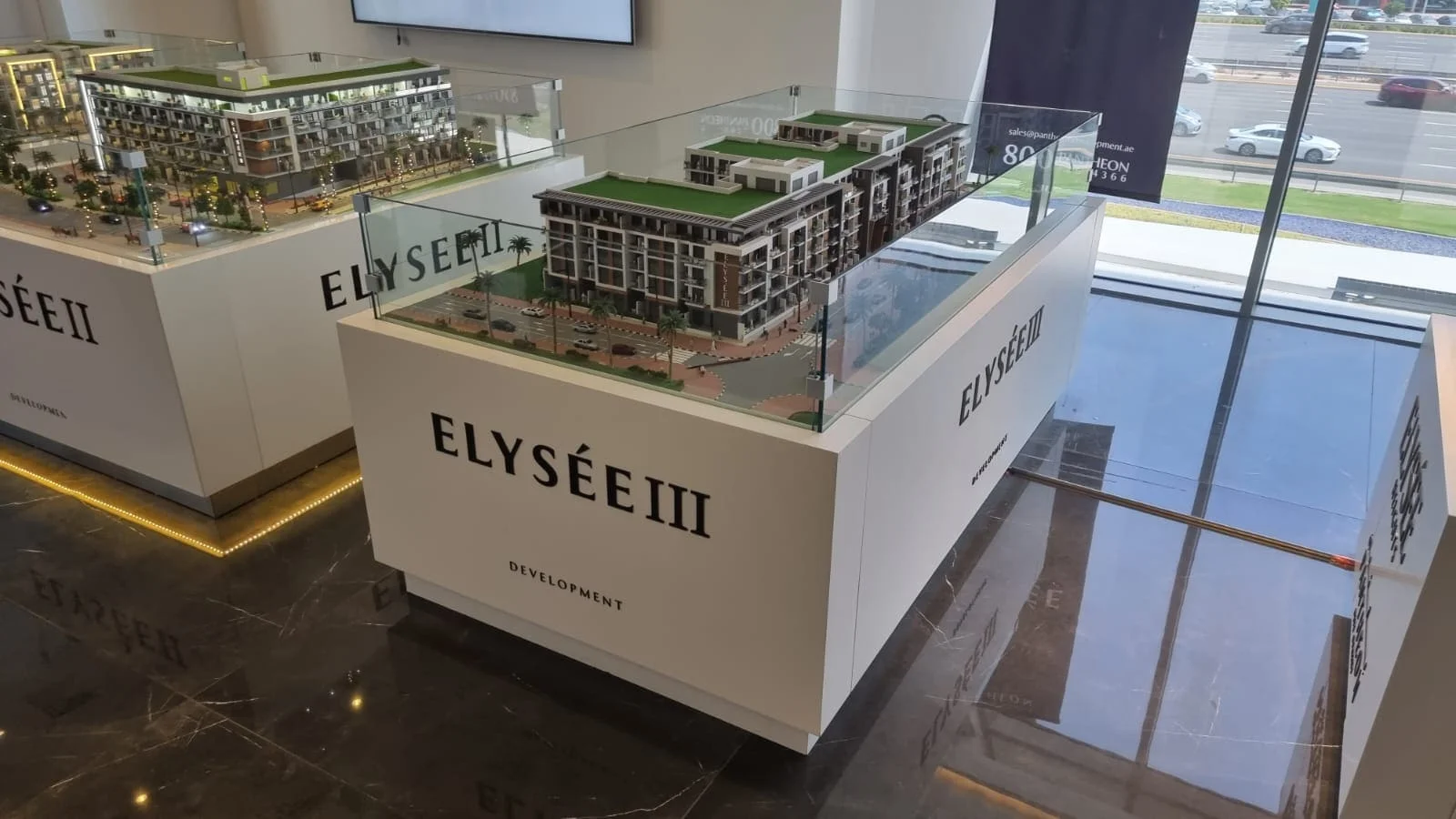 Hotel resort scale model Oman