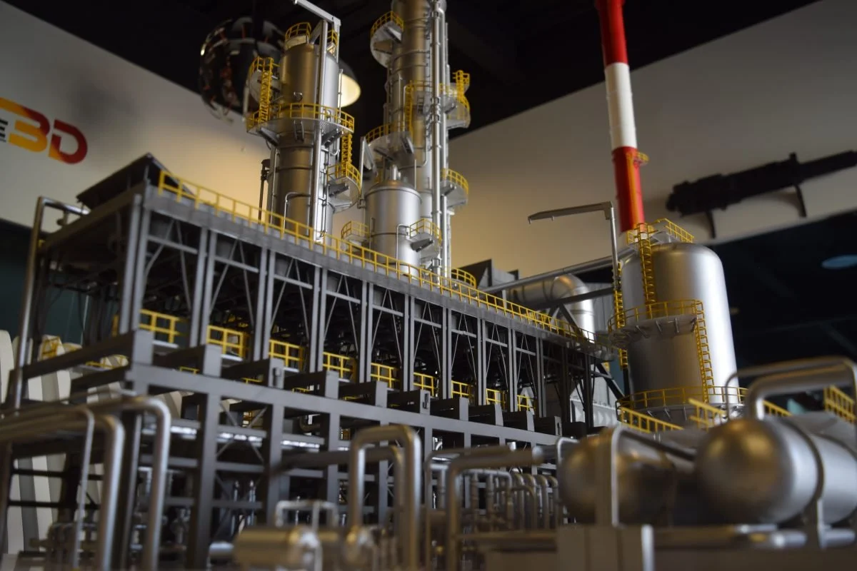 Power plant scale model UAE